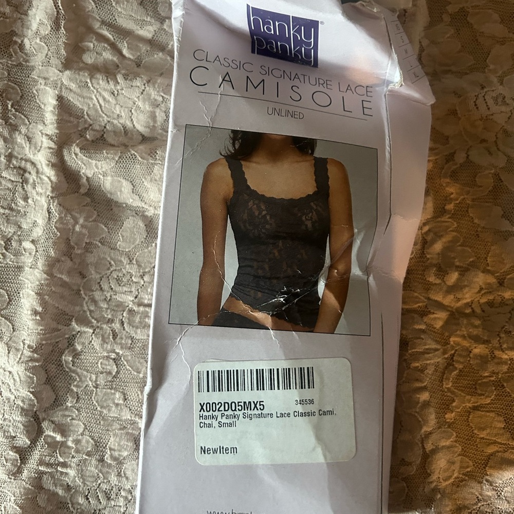 Lace camisole